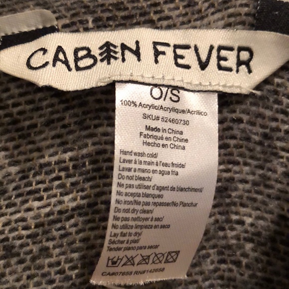 Beige Open Sweater Shawl - Picture 2 of 3